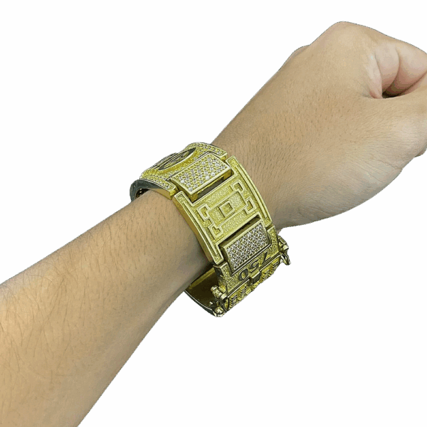 Bracelete 30 mm Visionário cravejado - Imagem 6