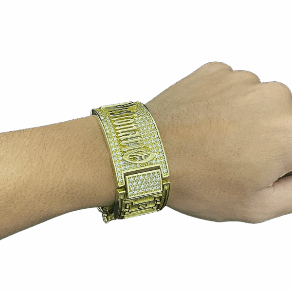 Bracelete 30 mm Visionário cravejado - Imagem 7